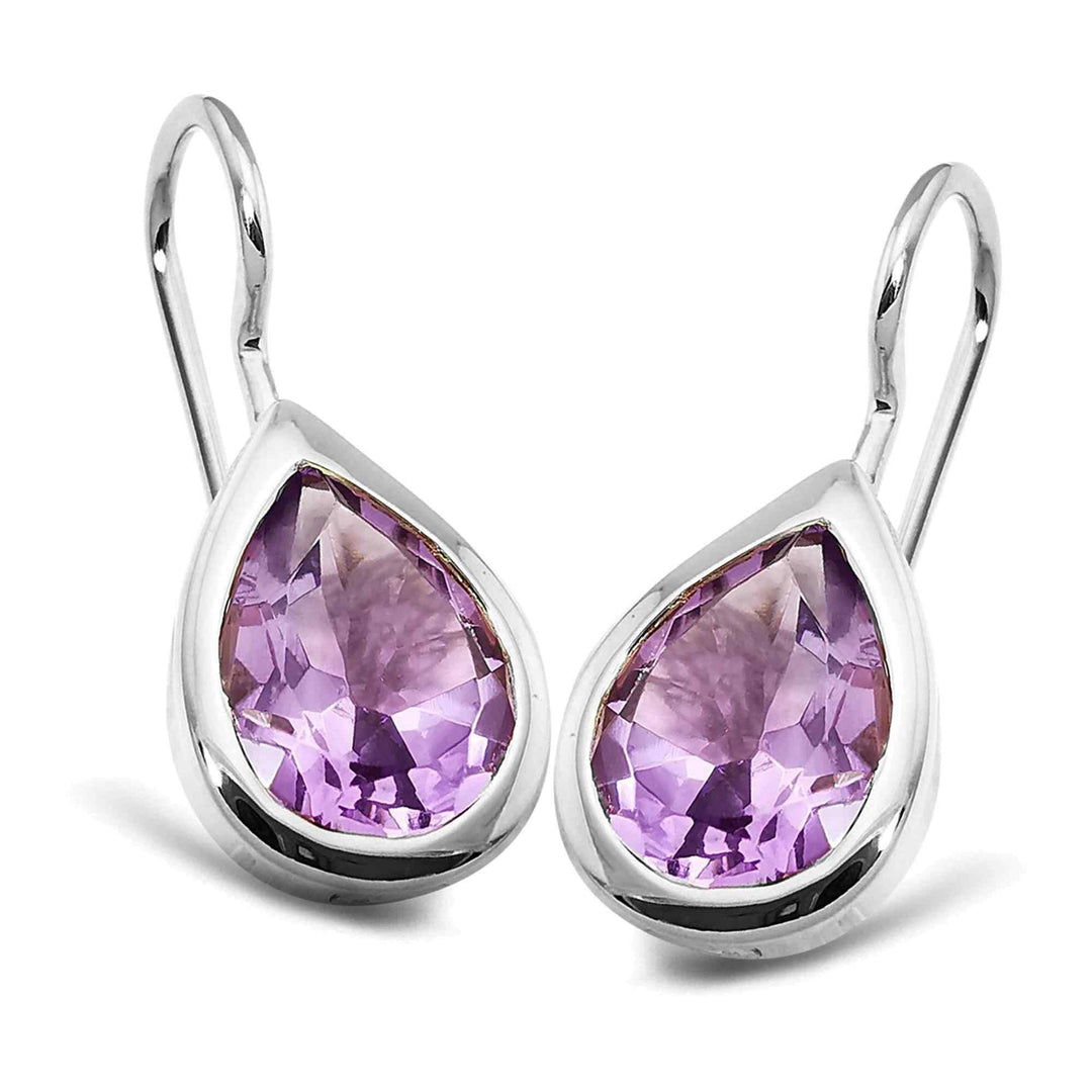Unique & Co ME-976AM Sterling Silver Drop Earrings