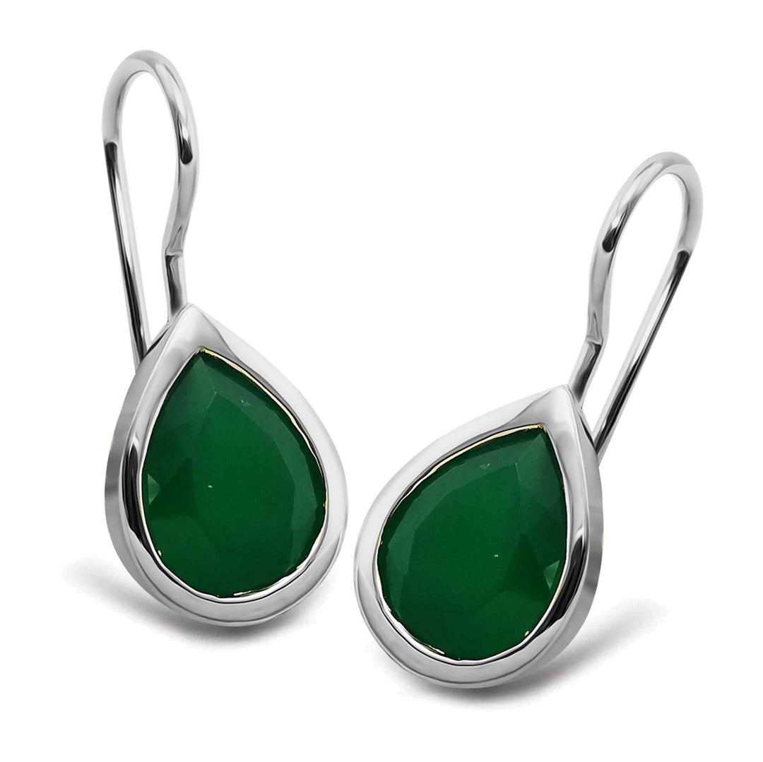 Unique & Co ME-976GX Sterling Silver Drop Earrings