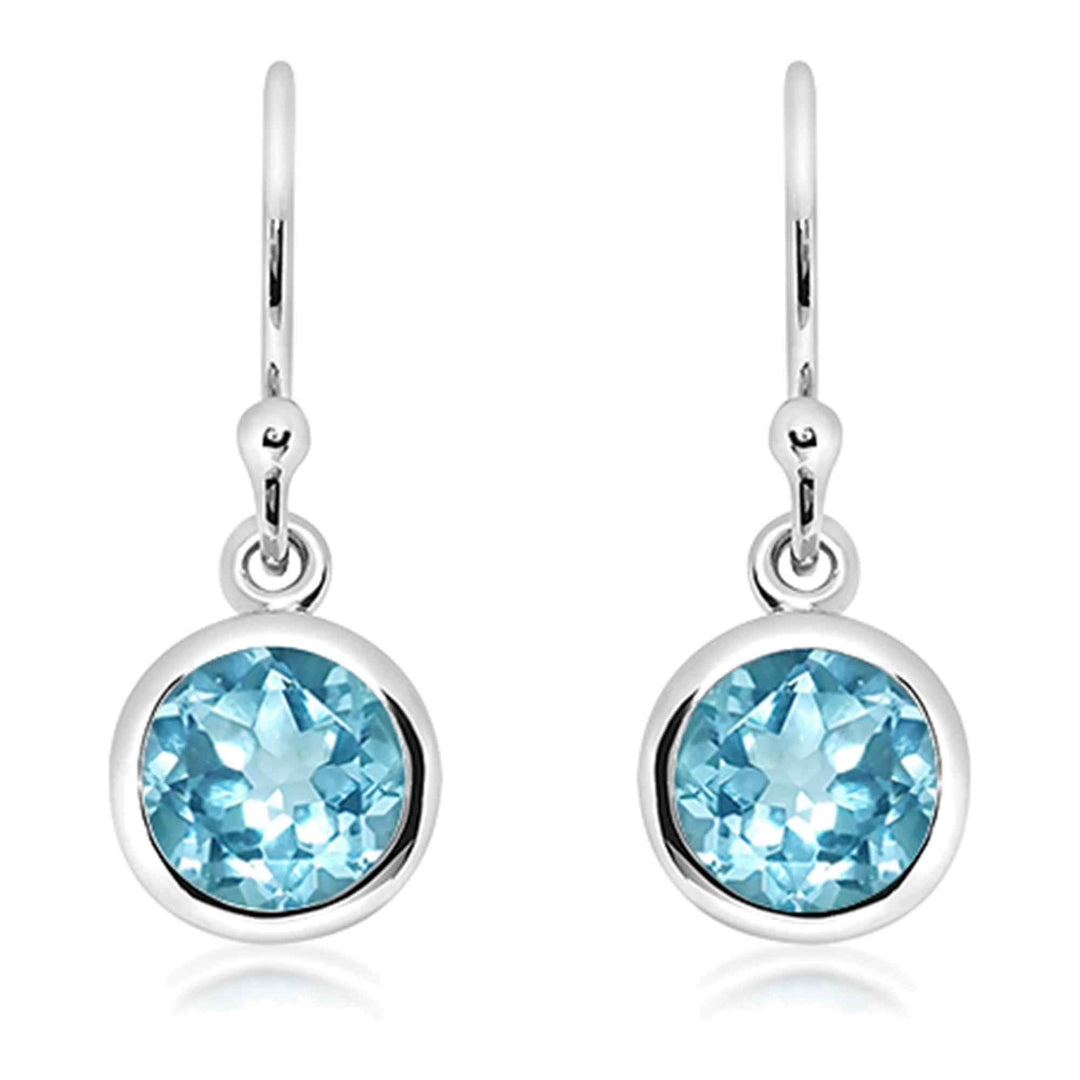 Unique & Co ME-992BT Sterling Silver Drop Earrings