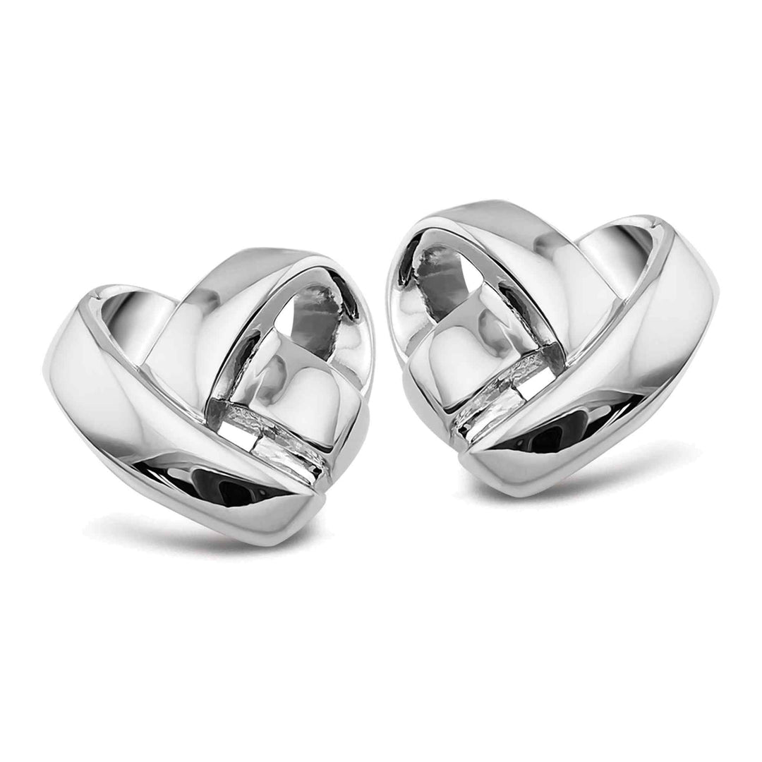 Unique & Co ME-999 Sterling Silver Stud Earrings