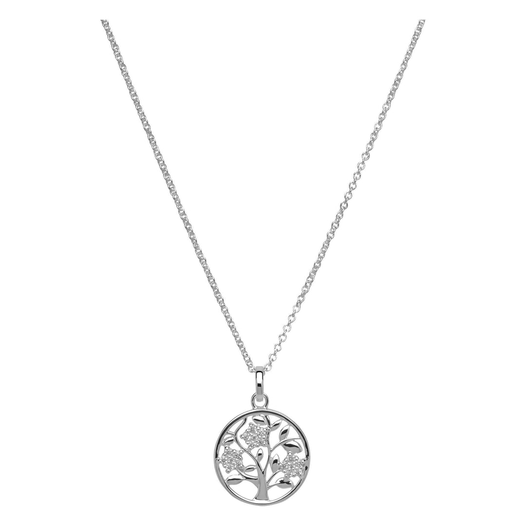 Unique & Co MK-601 Women's Silver 925 Pendant Necklace