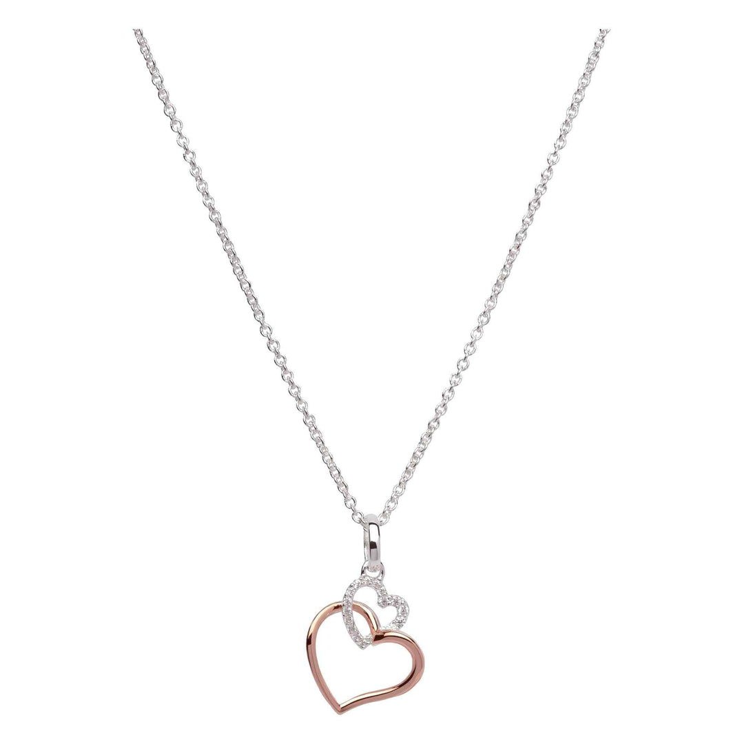 Unique & Co MK-612 Women's Silver 925 Pendant Necklace