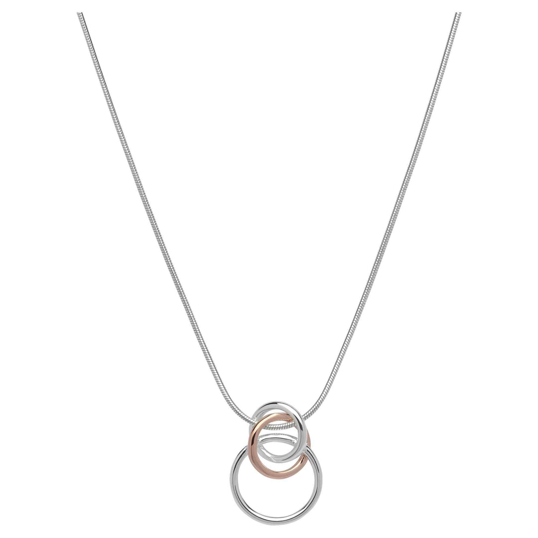 Unique & Co MK-613 Women's Silver 925 Pendant Necklace