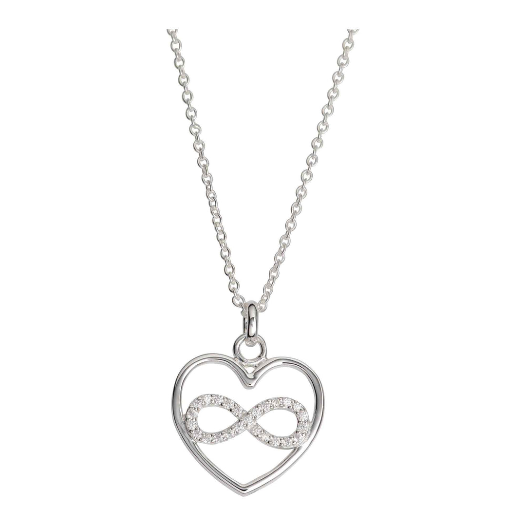 Unique & Co MK-767 Women's Silver 925 Pendant Necklace