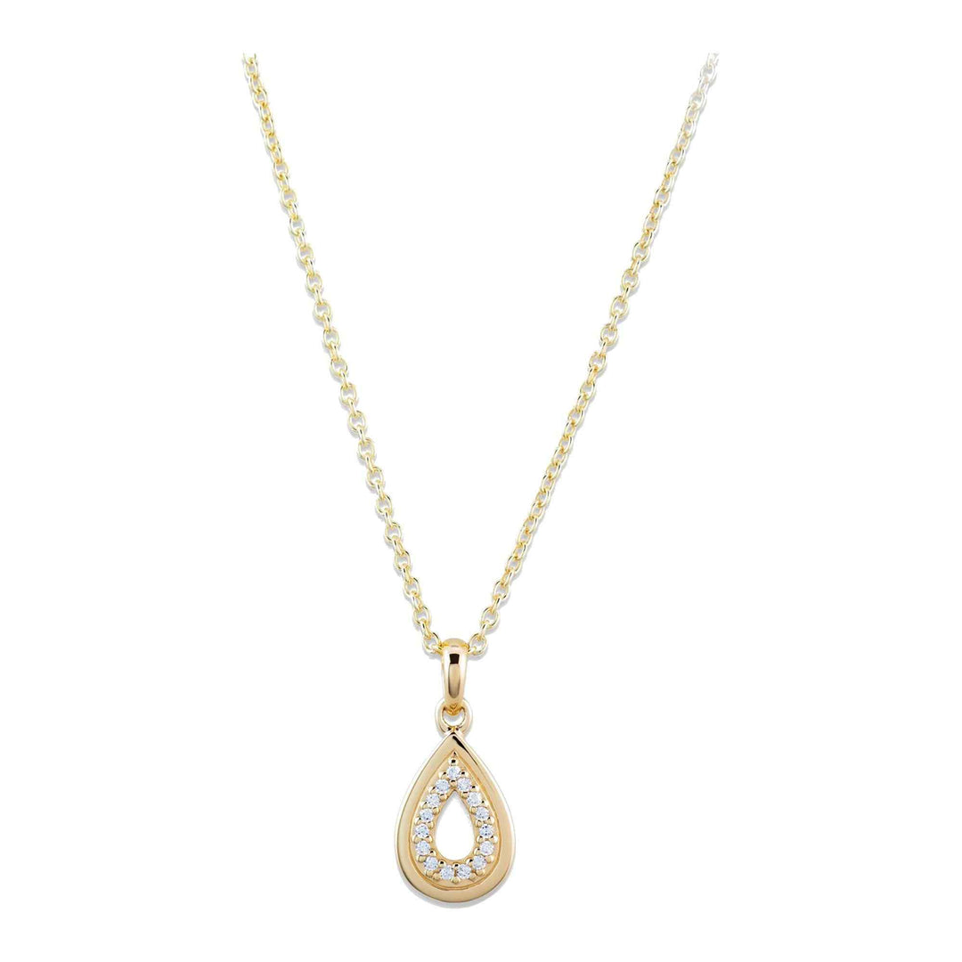 Unique & Co MK-929GO Women's Silver 925 Pendant Necklace