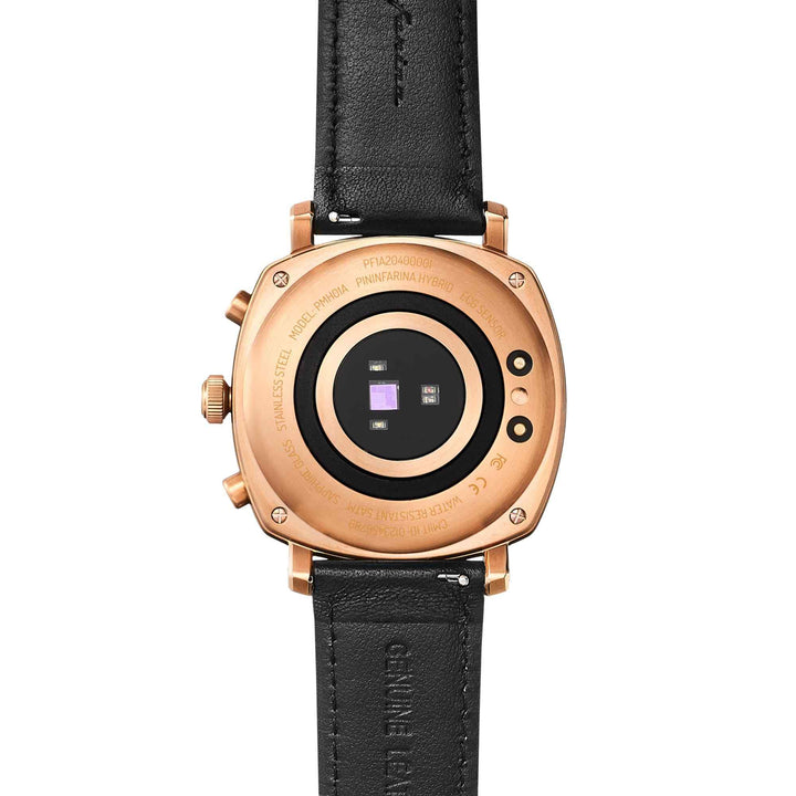 Pininfarina PMH01A-03 Senso Hybrid Sunburst Rose Gold Wristwatch
