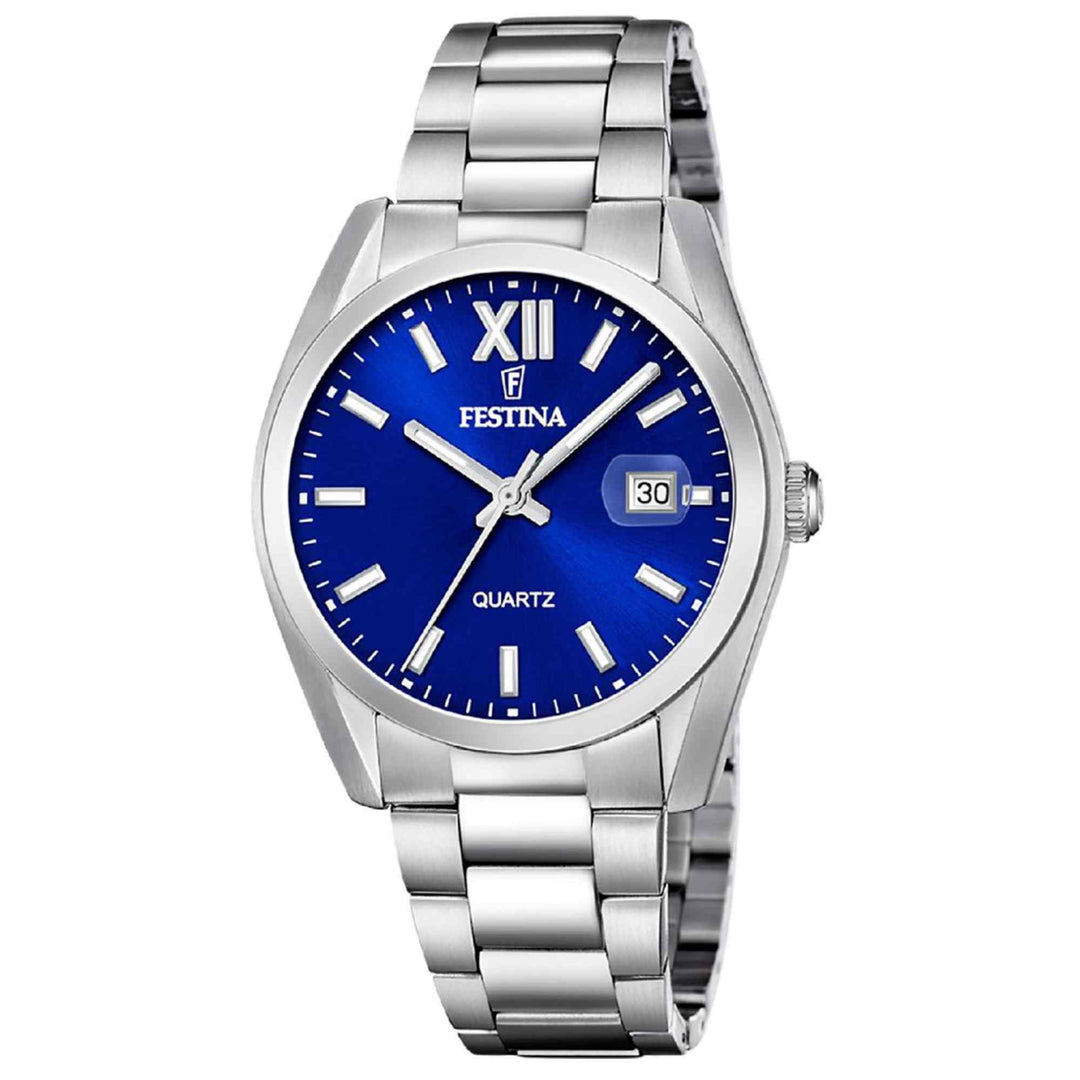Festina F20707/4 Men's Blue Classic Watch
