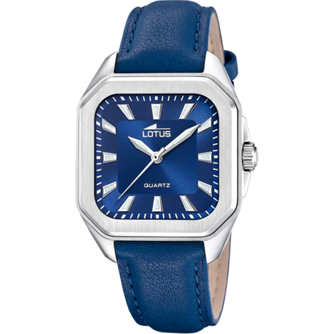 Lotus L18968/5 Women's Blue Square Dial Watch