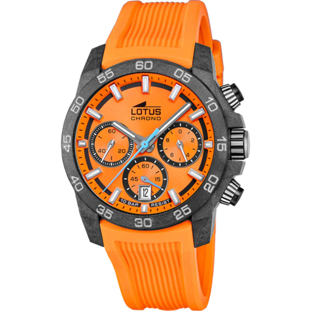 Lotus L18974/6 Men's Orange Dial Chronograph Watch