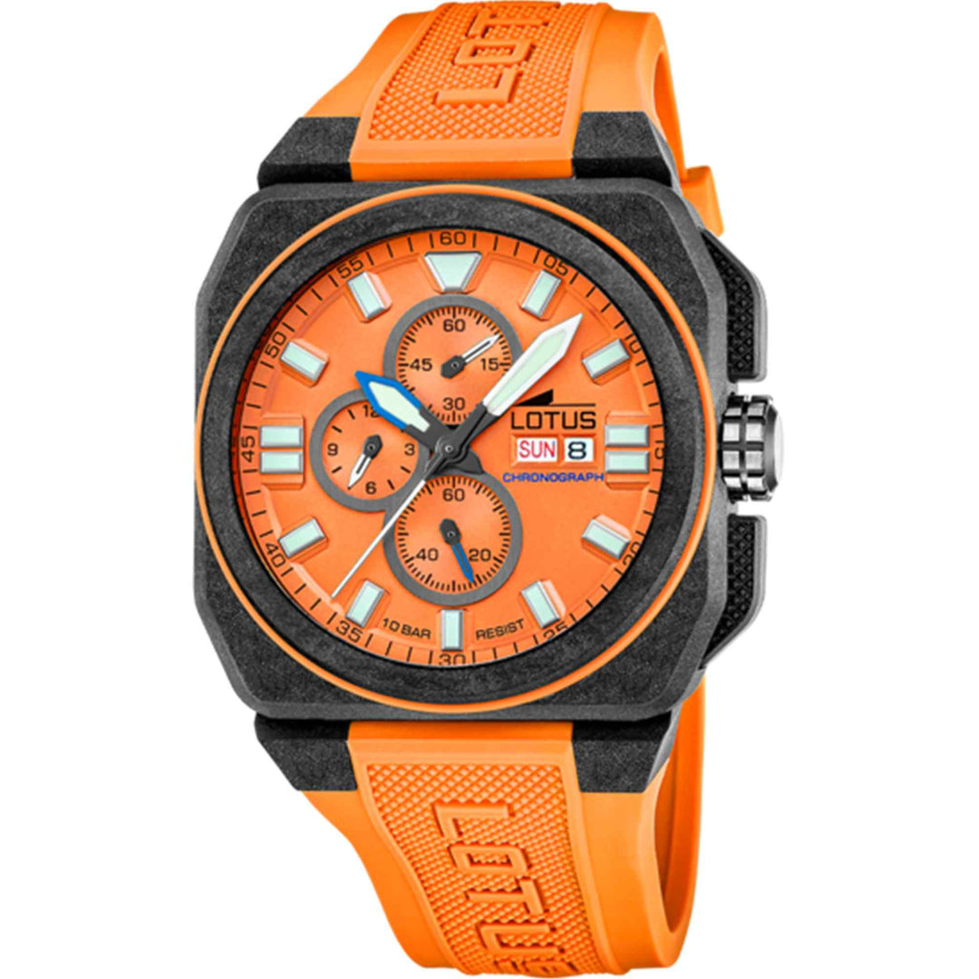 Lotus L18976/6 Men's Orange Dial Chronograph Watch