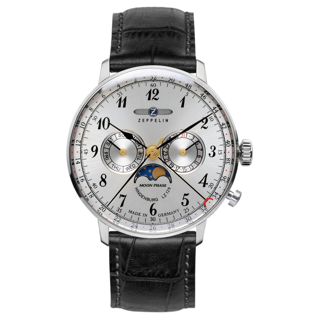 Zeppelin 7036-1 LZ129 Hindenburg Moonphase Watch