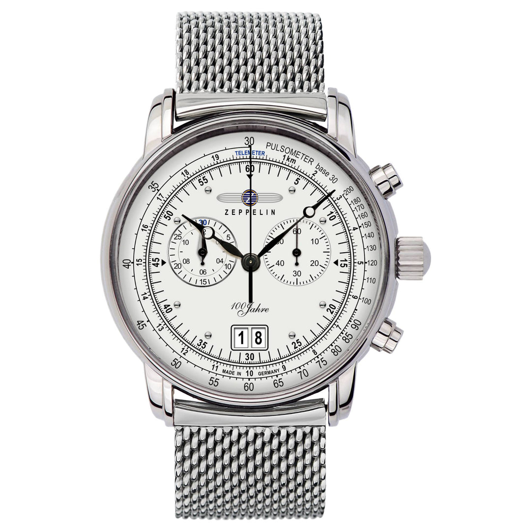 Zeppelin 7690M-1 100 Jahre Quartz Chronograph Watch