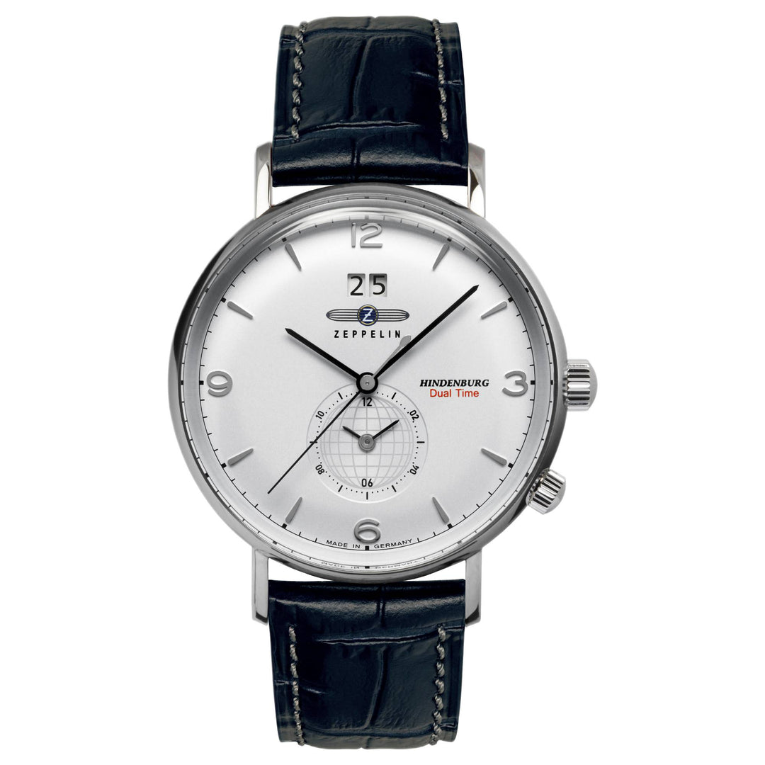Zeppelin 8044-1 LZ129 Hindenburg Dual Time Watch