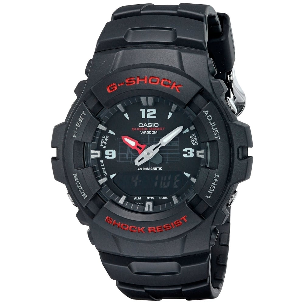 G-Shock G-100-1BVMUR Wristwatch - H S Johnson (7523482796258)
