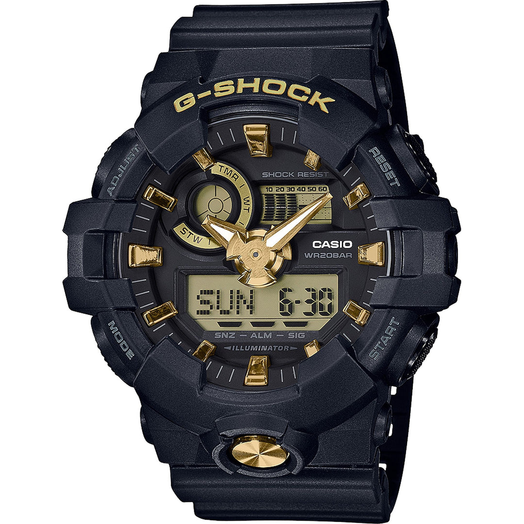G-Shock GA-710B-1A9ER Analogue-Digital Multi-Function Wristwatch - H S Johnson (7800773247202)