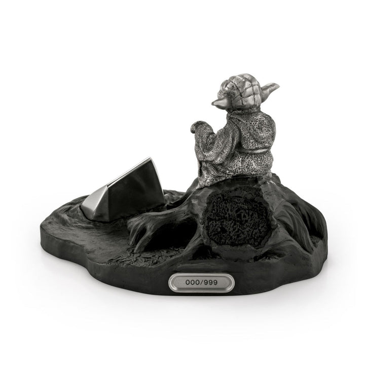 Star Wars By Royal Selangor 017997 LIMITED EDITION Yoda Jedi Master Figurine - H S Johnson (7505125277922)