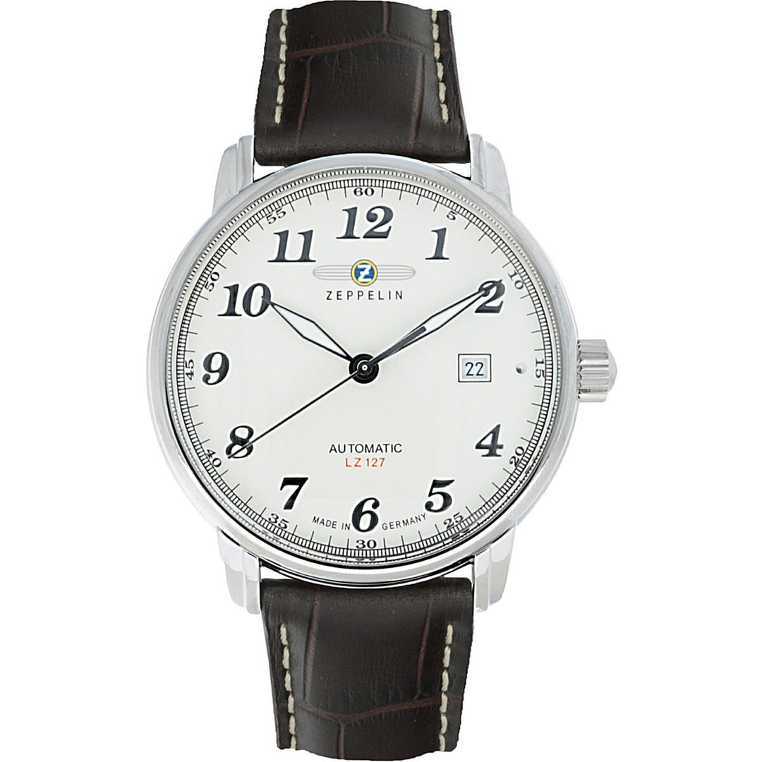 Zeppelin 7656-5 LZ127 Count Beige Dial Automatic Wristwatch - H S Johnson (7800798773474)