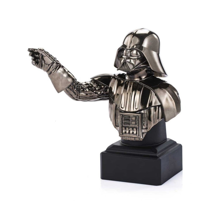 Star Wars By Royal Selangor 0179016C07 LIMITED EDITION Black Darth Vader Bust Figurine - H S Johnson (7800803786978)