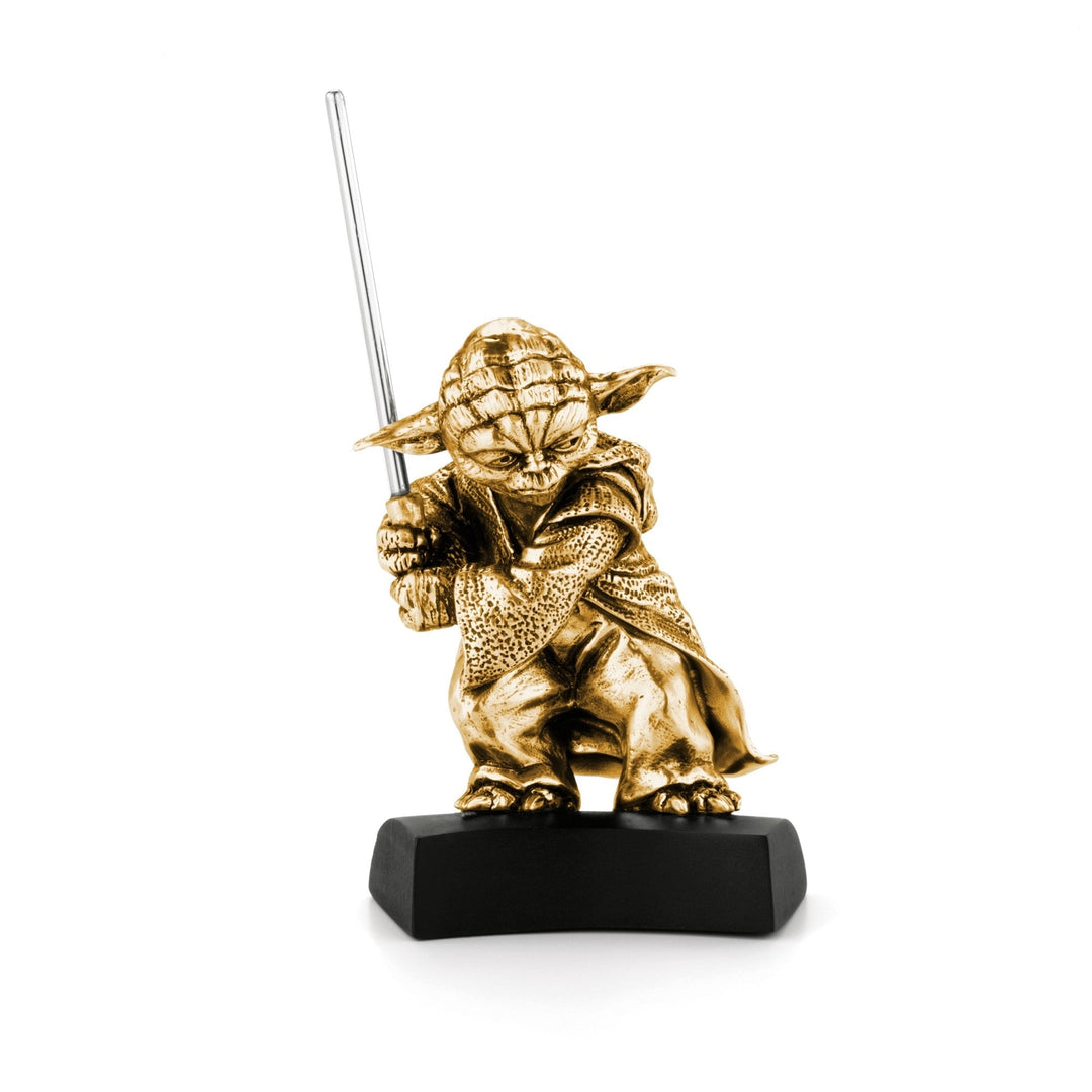 Star Wars By Royal Selangor EC4323A Limited Edition Master Yoda Gilt Figurine - H S Johnson (7800806113506)