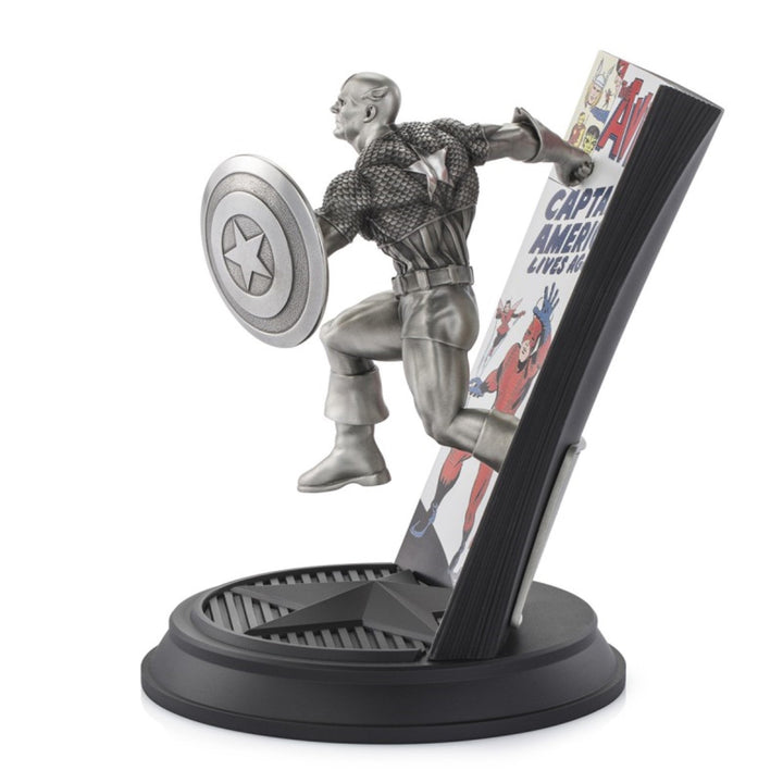 Marvel By Royal Selangor 0179020 Limited Edition Captain America The Avengers Figurine - H S Johnson (7505199988962)