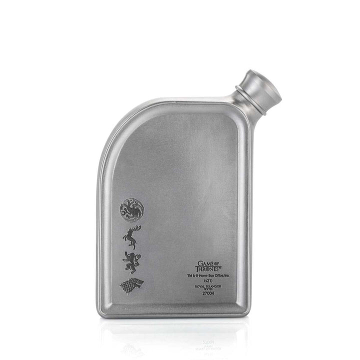 Game Of Thrones By Royal Selangor 0127004 Iron Throne Hip Flask - H S Johnson (7916503040226)