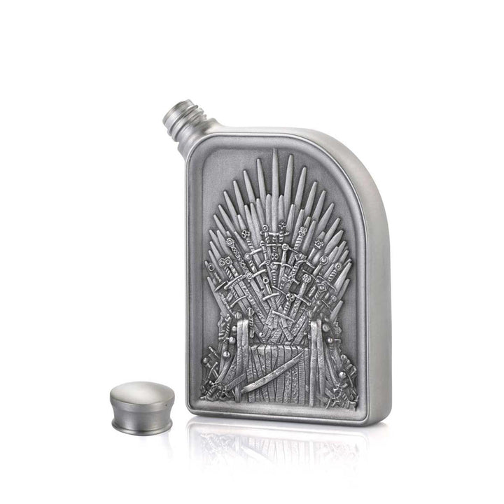 Game Of Thrones By Royal Selangor 0127004 Iron Throne Hip Flask - H S Johnson (7916503040226)