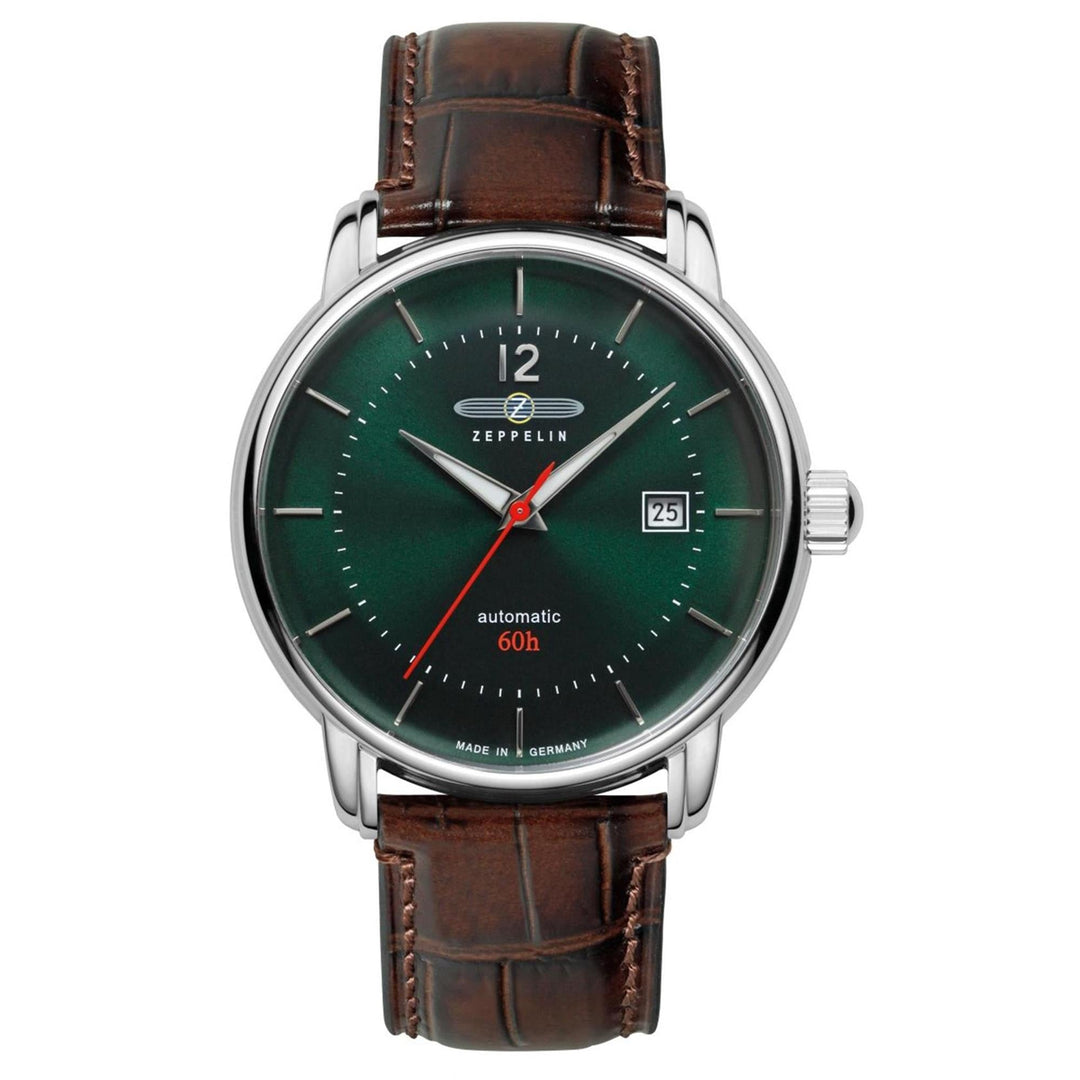 Zeppelin 8160-4 Bodensee Dark Green Dial Automatic Wristwatch - H S Johnson (7958445129954)