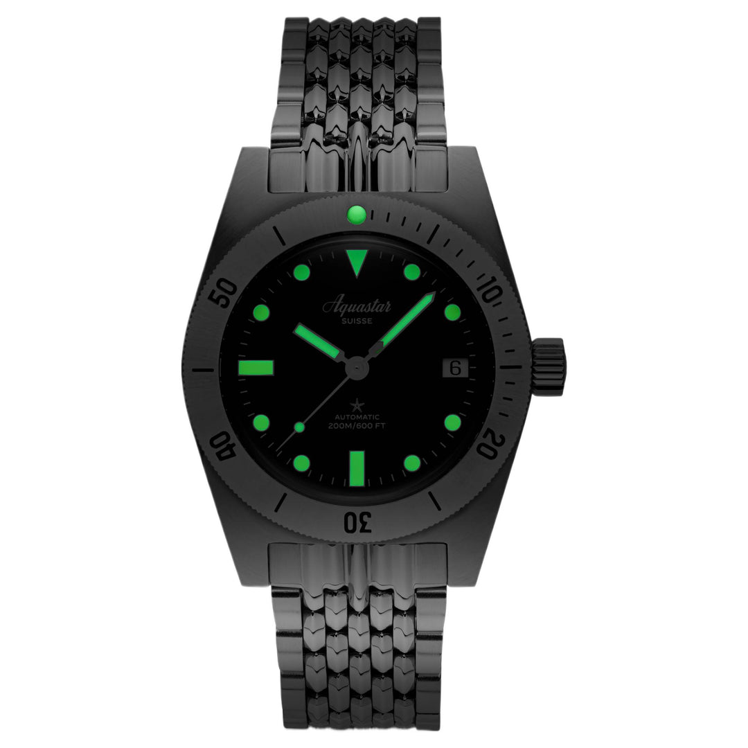 Aquastar Model 60 Re-edition Mark II Complete Package Watch