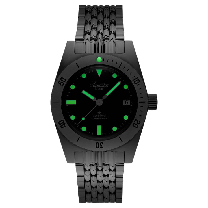Aquastar Model 60 Re-edition Mark II Complete Package Watch