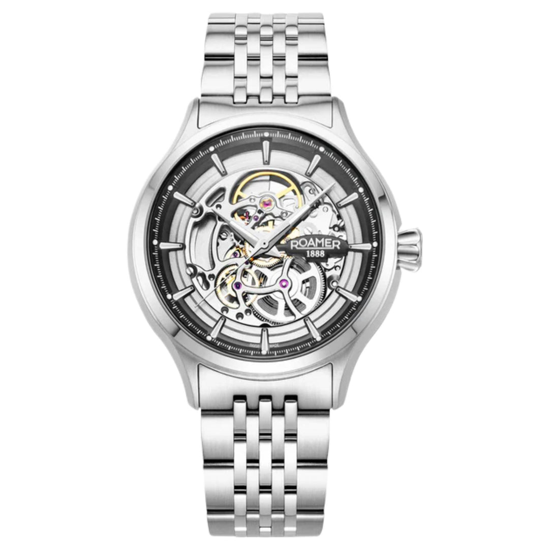 Roamer 101984 41 85 10 Competence Skeleton IV Automatic Watch