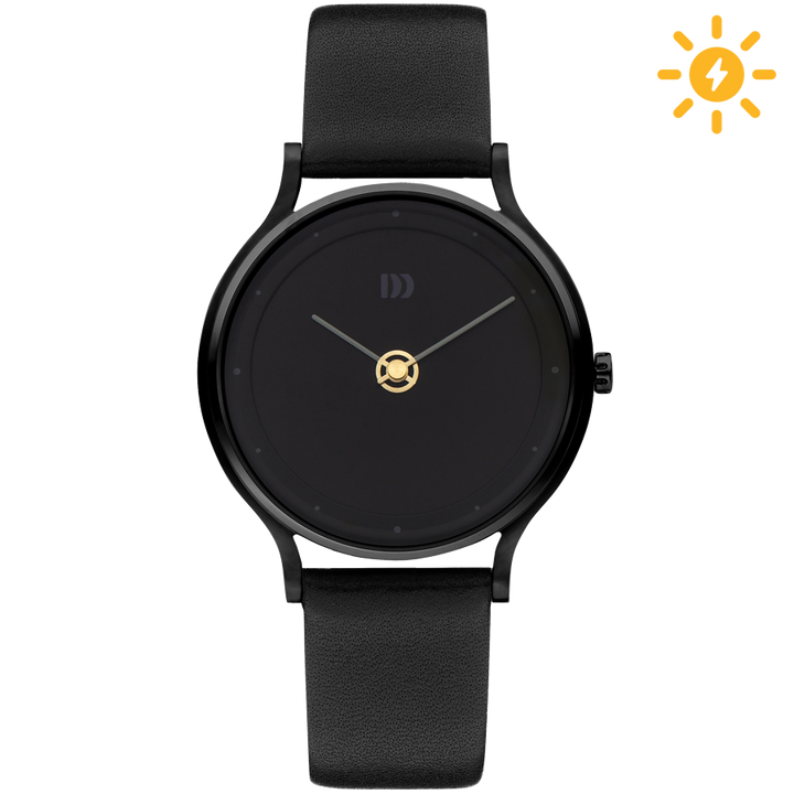 Danish Design 10-A2-04 Sun Black Golden Sun Watch