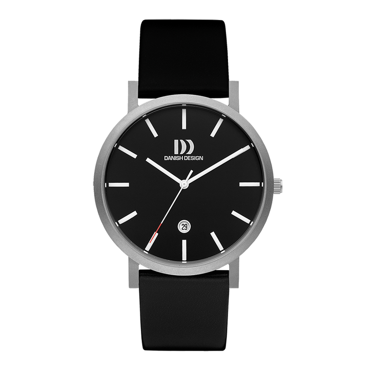 Danish Design IQ13Q1108 Rhône Stripe Black Large Watch