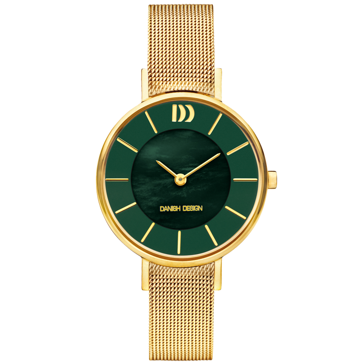 Danish Design IV09Q1167 Rømø Mother Of Pearl Gold Green Watch