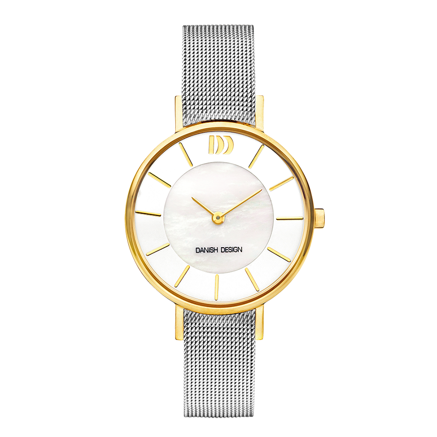 Danish Design IV65Q1167 Rømø Mother Of Pearl Two-Tone Watch