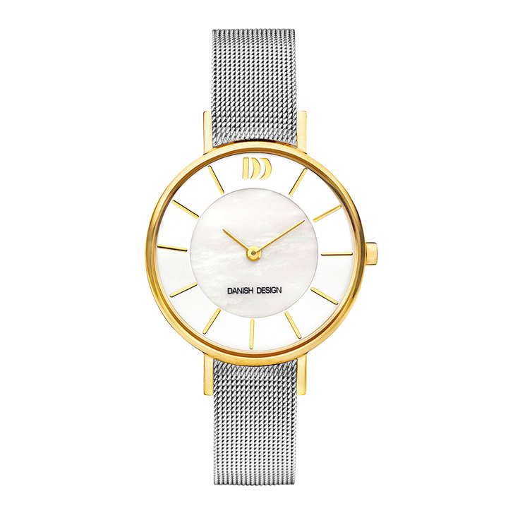 Danish Design IV65Q1167 Rømø Mother Of Pearl Two-Tone Watch