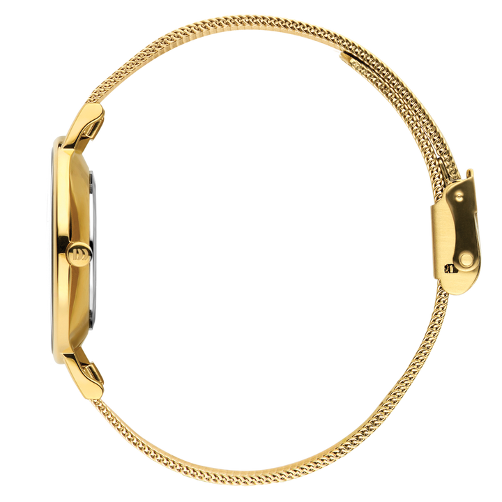 Danish Design IV72Q1167 Rømø Mother Of Pearl Gold Blue Watch
