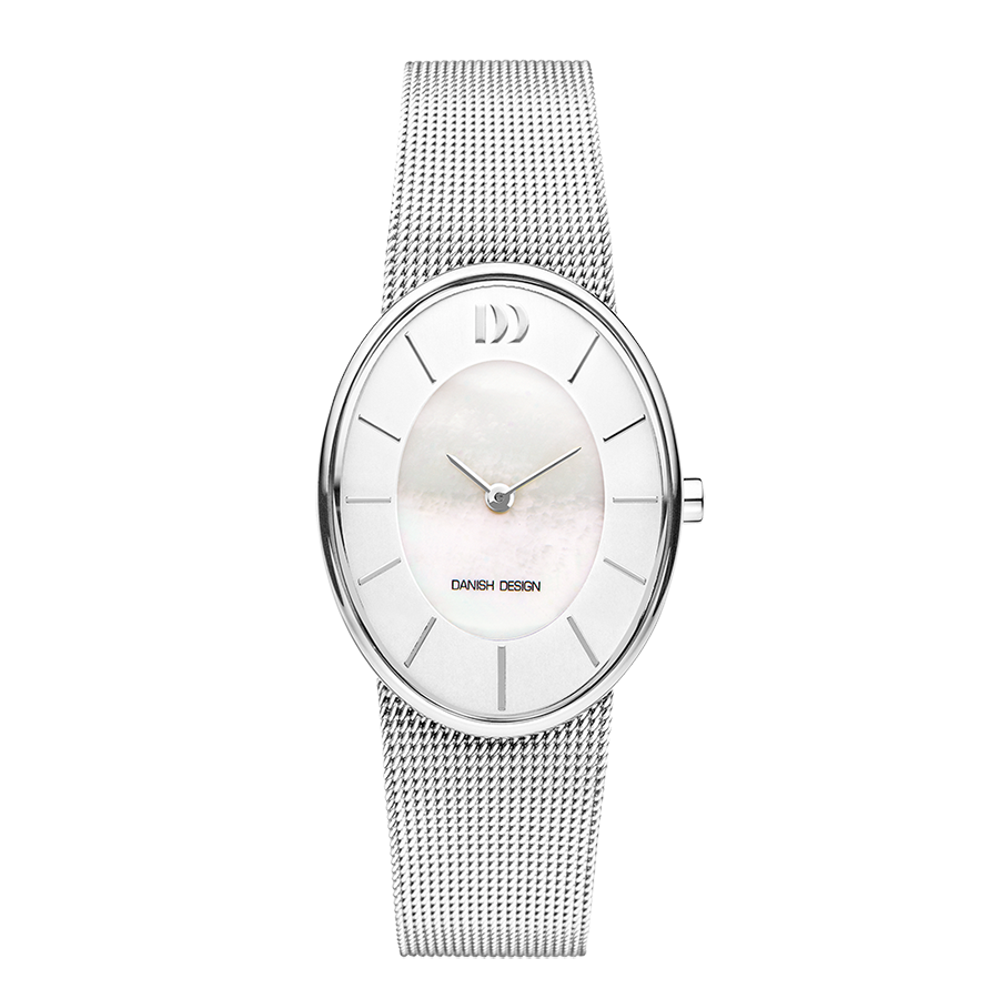 Danish Design IV62Q1168 Rømø Oval Mother Of Pearl Silver Watch