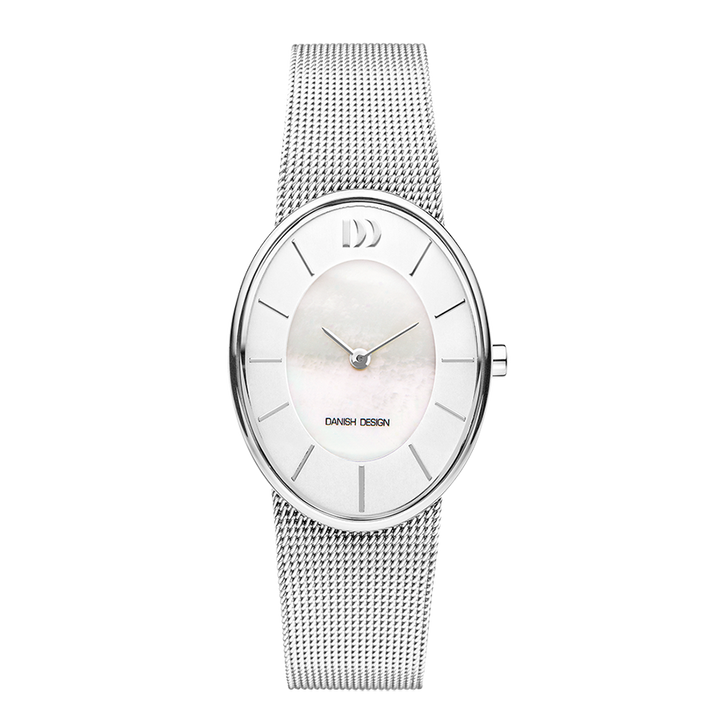 Danish Design IV62Q1168 Rømø Oval Mother Of Pearl Silver Watch