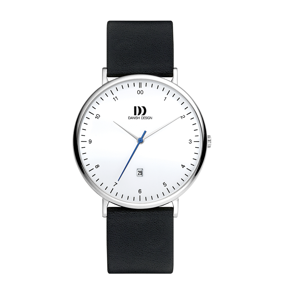 Danish Design IQ12Q1188 Copenhagen Date White Black Large Watch