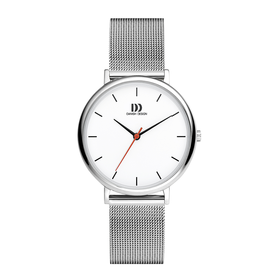 Danish Design IV62Q1190 Copenhagen White Medium Mesh Watch