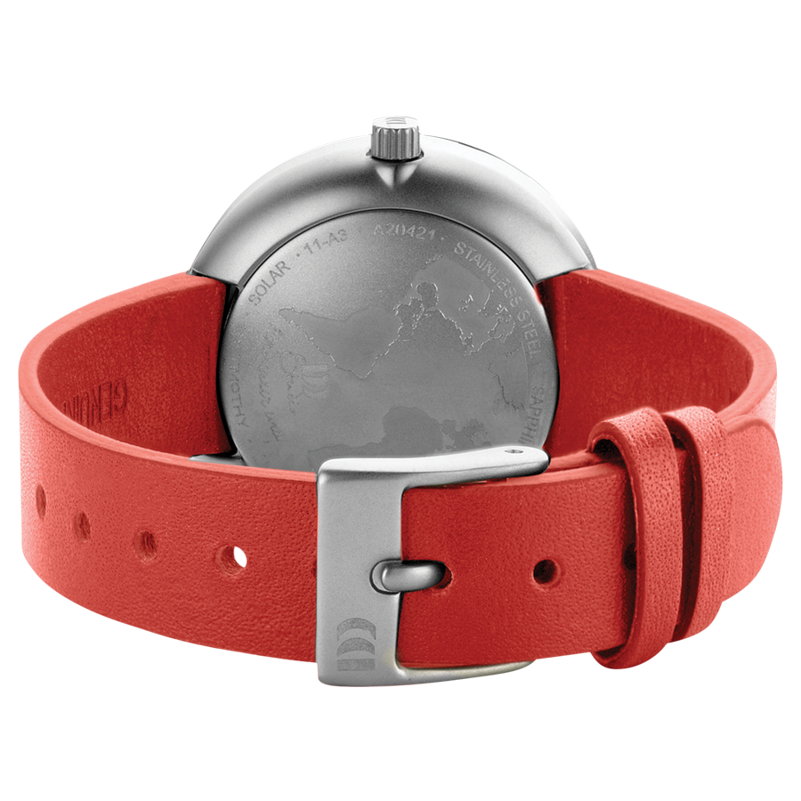 Danish Design 11-A3-11 Globe Black/Red Watch