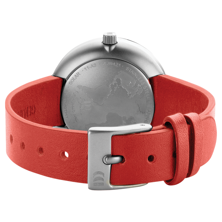 Danish Design 11-A3-11 Globe Black/Red Watch