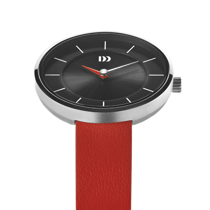 Danish Design 11-A3-11 Globe Black/Red Watch