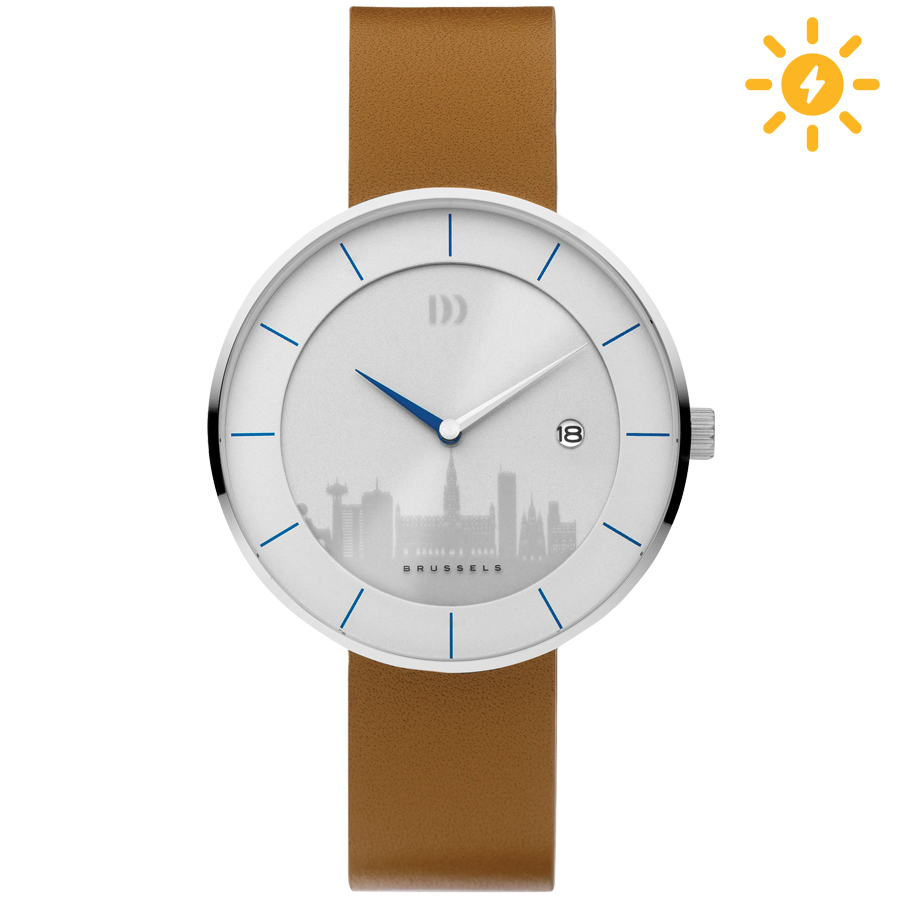 Danish Design 11-B1-01BRU Globe Skyline Brussels Watch