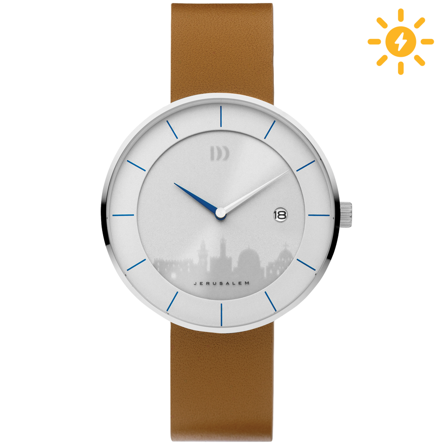 Danish Design 11-B1-01JRS Globe Skyline Jerusalem Watch