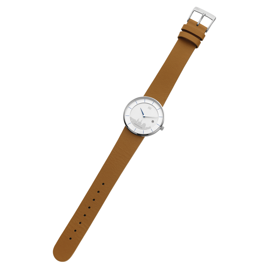 Danish Design 11-B1-01JRS Globe Skyline Jerusalem Watch