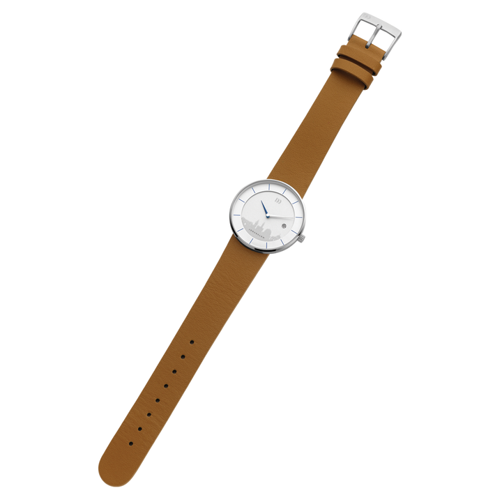 Danish Design 11-B1-01JRS Globe Skyline Jerusalem Watch