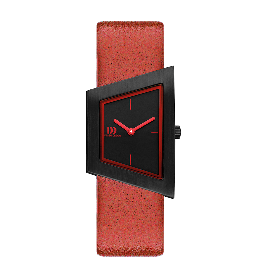 Danish Design IV20Q1207 Squeezy Black Red Watch