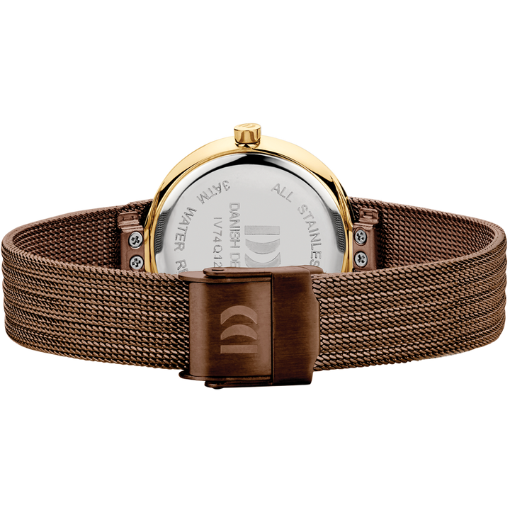 Danish Design IV74Q1210 Julia Chestnut Gold Watch