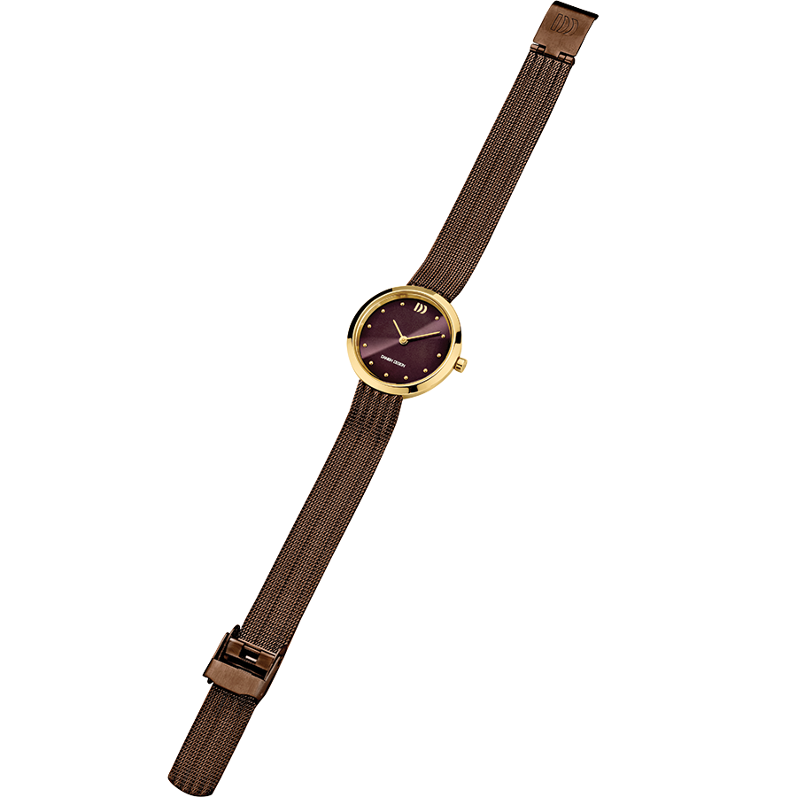 Danish Design IV74Q1210 Julia Chestnut Gold Watch